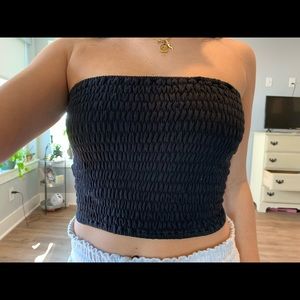 Black tube top